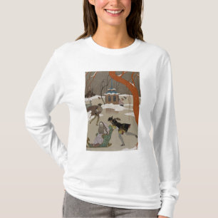 Ice Skating on the Frozen Lake T-Shirt