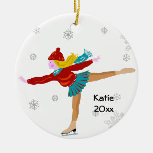 Ice Skating Ornament