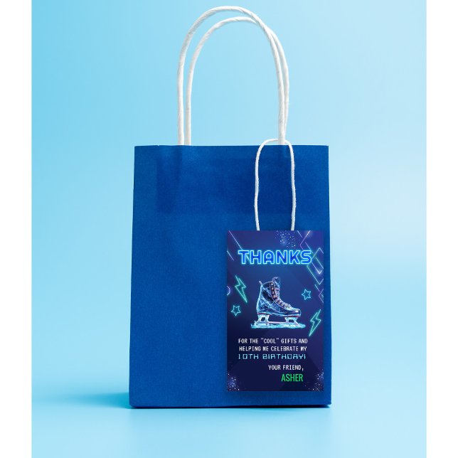 Ice Skating Party Favour *Gift Tag ONLY* (Creator Uploaded)