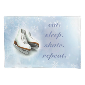Ice Skating pillow case