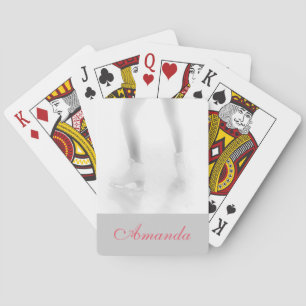 Ice skating playing cards