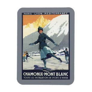 Ice Skating - PLM Olympic Promo Poster Magnet