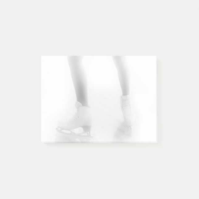 Ice skating post-it notes (Front)