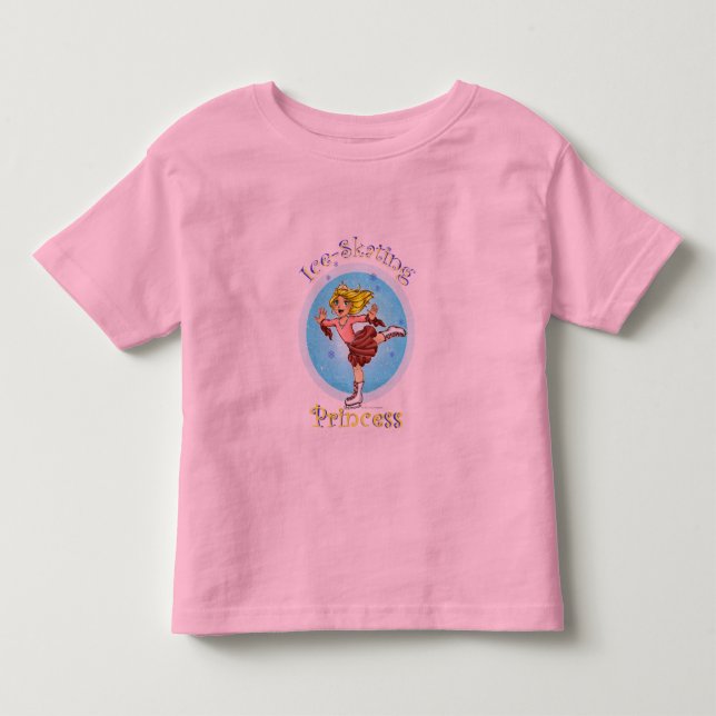 Ice-Skating Princess t-shirt (Front)