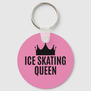 Ice Skating Queen - Ice Skating  Key Ring