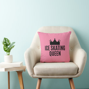 Ice Skating Queen - Ice Skating T-Shirt Cushion