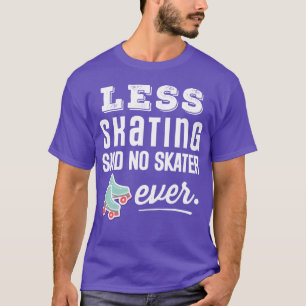 Ice Skating Quote retro T-Shirt