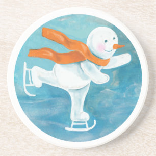 Ice Skating Snowman Coaster