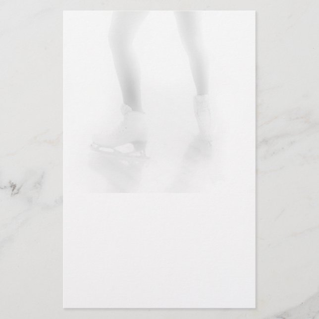 Ice skating stationery (Front)