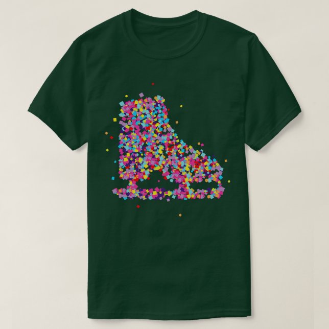 Ice Skating T-Shirt (Design Front)