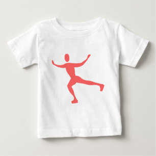 Ice Skating - Tropical Pink Baby T-Shirt