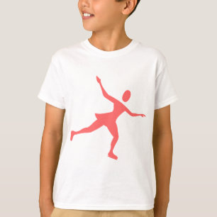 Ice Skating - Tropical Pink T-Shirt