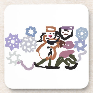 Ice skating winter coaster