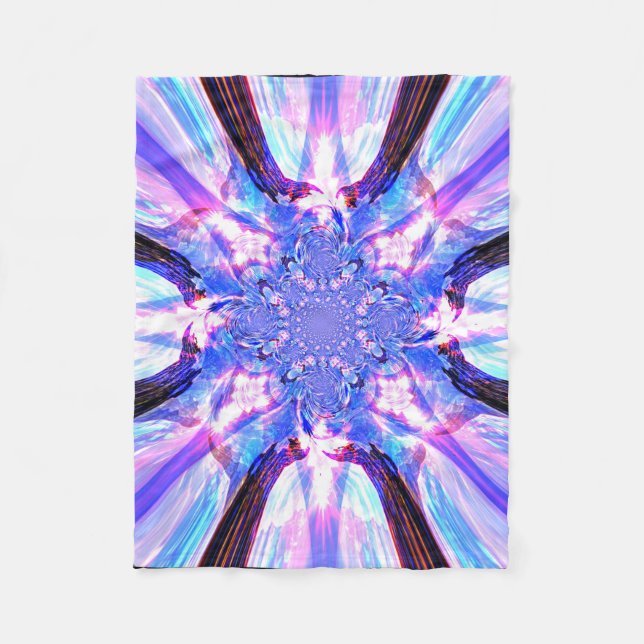 Ice Slide Spectacular Fleece Baby Blanket (Front)