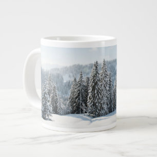 Ice & Snow Allgäu Bavaria Germany Large Coffee Mug