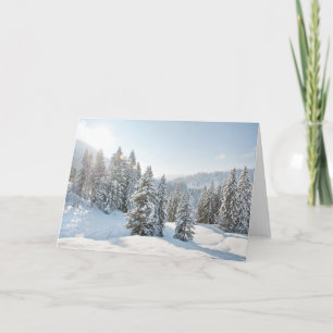 Ice & Snow   Allgäu Bavaria Southern Germany Card