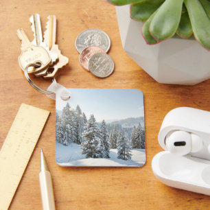 Ice & Snow Allgäu Bavaria Southern Germany Key Ring