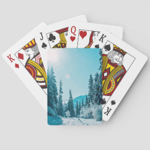 Ice & Snow Altai Nature Reserve, Russia Playing Cards