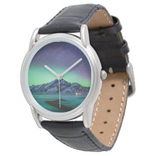 Ice & Snow   Aurora Borealis Milky Way Iceland Watch