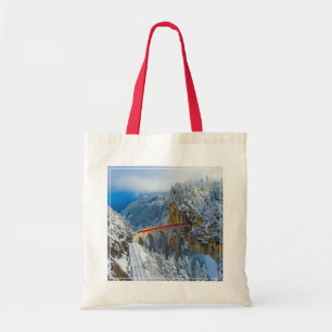 Ice & Snow Bernina Express, Switzerland Tote Bag