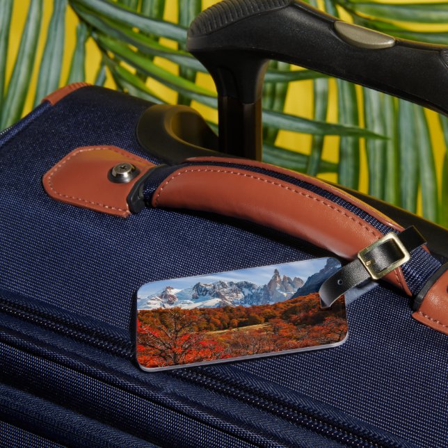 Ice & Snow | El Chalten, Argentina Patagonia Luggage Tag (Front Insitu 3)