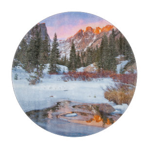 Ice & Snow Estes Park, Colorado Cutting Board