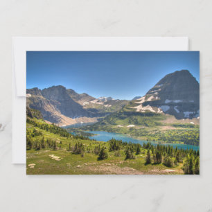 Ice & Snow Glacier National Park, Montana Thank You Card