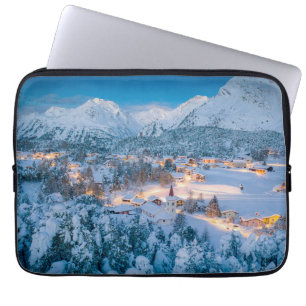 Ice & Snow   Graubunden, Engadin, Switzerland Laptop Sleeve