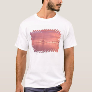 Ice, Snow, Icebergs in the channels along the T-Shirt