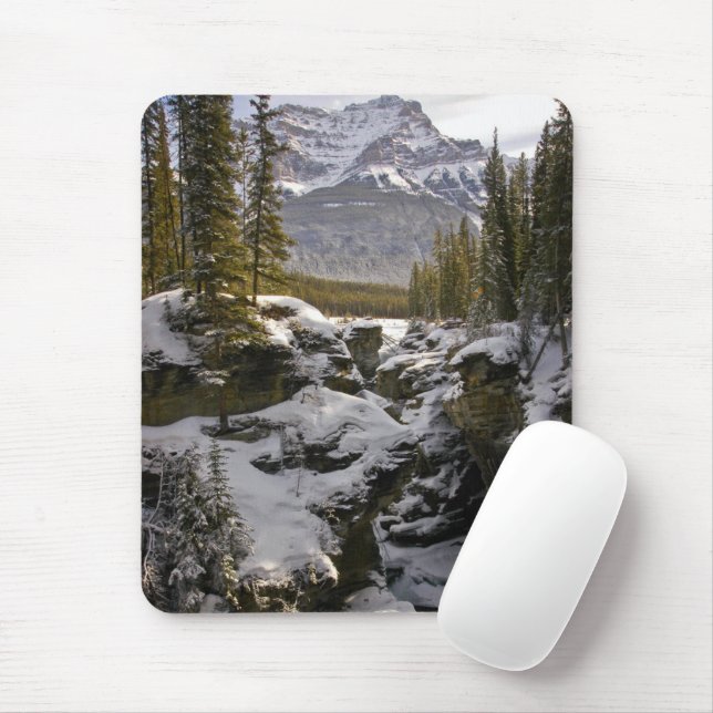Ice & Snow | Jasper National Park Alberta, Canada Mouse Pad (With Mouse)