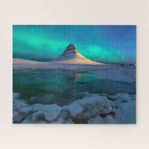 Ice & Snow   Kirkjufell Mountain, Iceland Jigsaw Puzzle