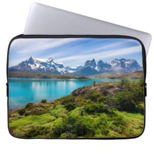 Ice & Snow Lake Pehoe, Patagonia, Chile Laptop Sleeve