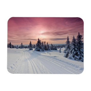 Ice & Snow Lillehammer, Norway Magnet