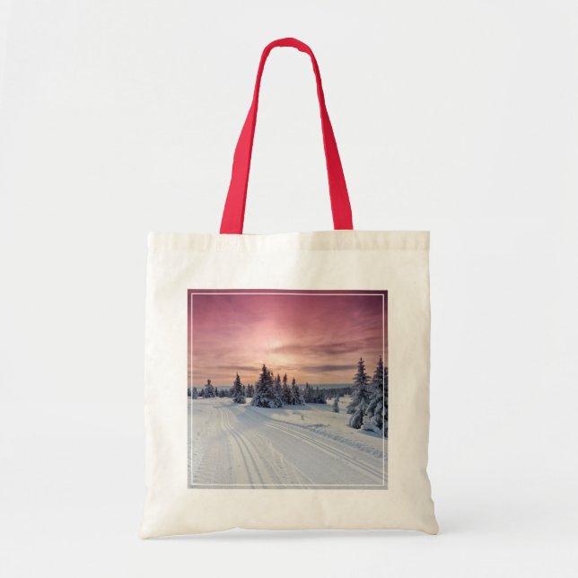Ice & Snow | Lillehammer, Norway Tote Bag (Front)