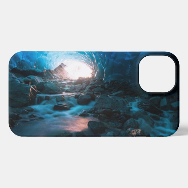 Ice & Snow | Mendenhall Glacier, Juneau, Alaska iPhone Case (Back Horizontal)