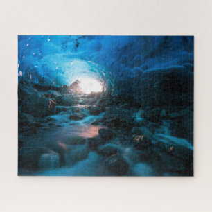 Ice & Snow   Mendenhall Glacier, Juneau, Alaska Jigsaw Puzzle