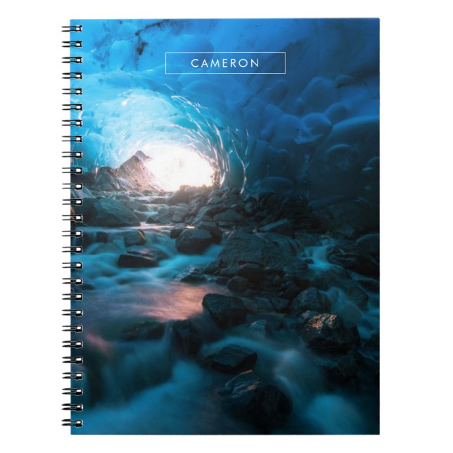 Ice & Snow | Mendenhall Glacier, Juneau, Alaska Notebook (Front)
