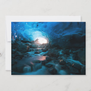 Ice & Snow Mendenhall Glacier, Juneau, Alaska Thank You Card