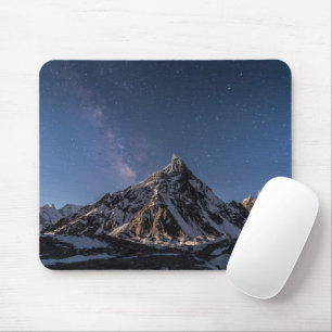 Ice & Snow Milky Way Baltoro Glacier, Pakistan Mouse Pad