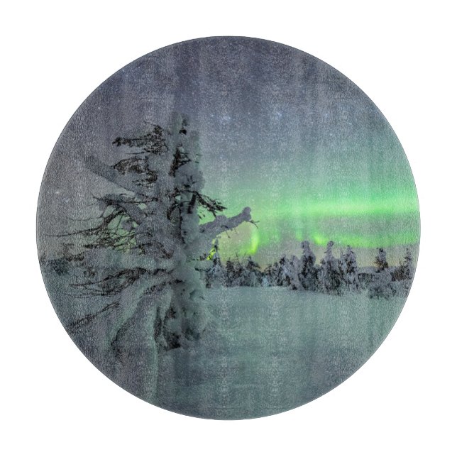 Ice & Snow | Pallas-Yllastunturi National Park Cutting Board (Front)