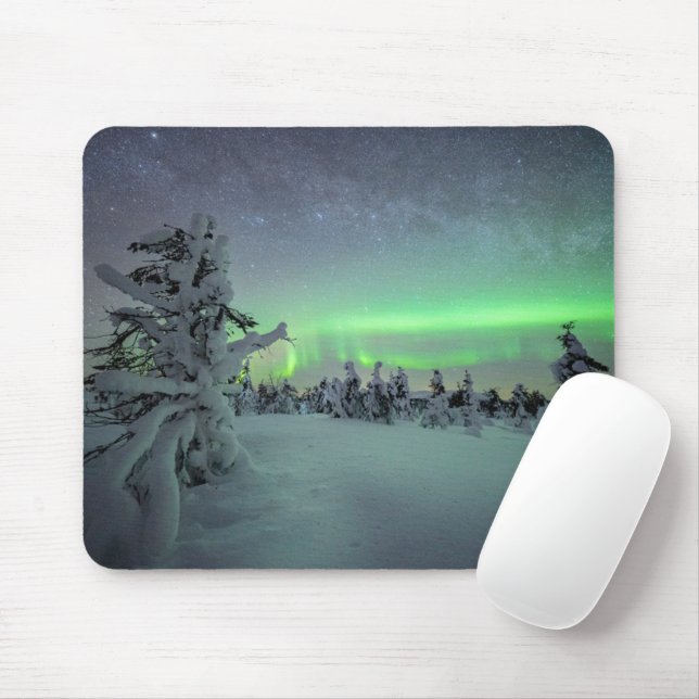 Ice & Snow | Pallas-Yllastunturi National Park Mouse Pad (With Mouse)