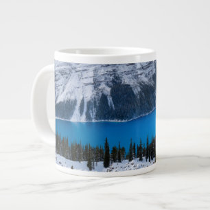 Ice & Snow Peyto Lake, Canadian Rockies Large Coffee Mug