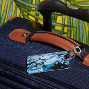 Ice & Snow Polar Bear, Arctic Ocean, Svalbard Luggage Tag