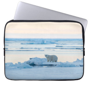 Ice & Snow Polar Bear Iceberg Norway Laptop Sleeve