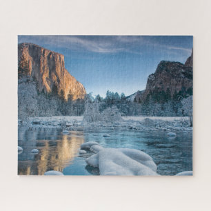 Ice & Snow   Rime Ice in Yosemite Valley Jigsaw Puzzle