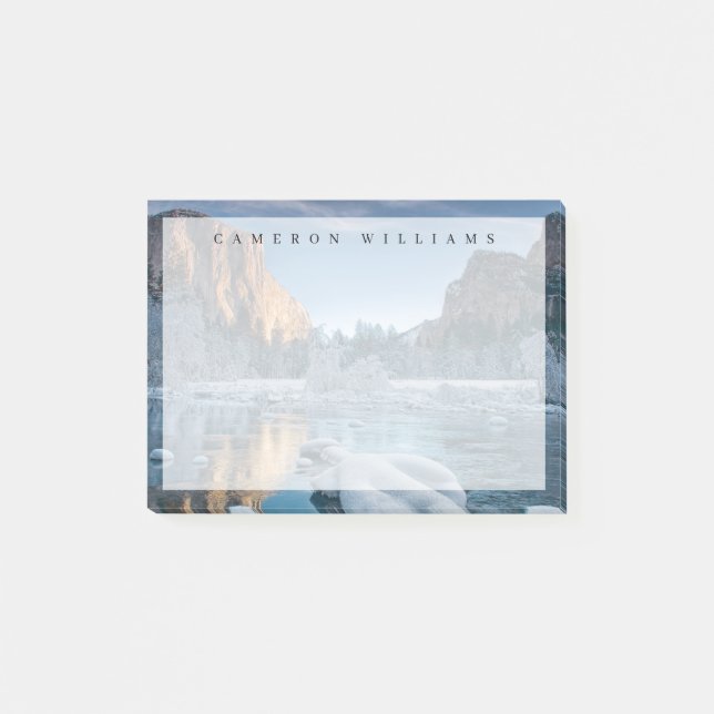 Ice & Snow | Rime Ice in Yosemite Valley Post-it Notes (Front)