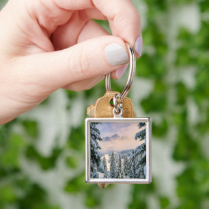 Ice & Snow   Rosengarten, Germany Key Ring