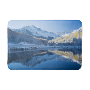 Ice & Snow   Silverton, Colorado Bath Mat