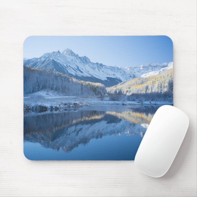 Ice & Snow | Silverton, Colorado Mouse Pad (With Mouse)