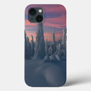 Ice & Snow Snow Covered Trees, Lapland, Finland iPhone 13 Case